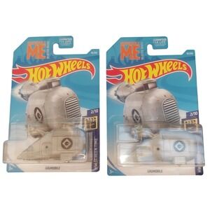 2 Hot Wheels Grumobile Despicable Me HW Screen Time 2/10 Silver FYC90 70/250